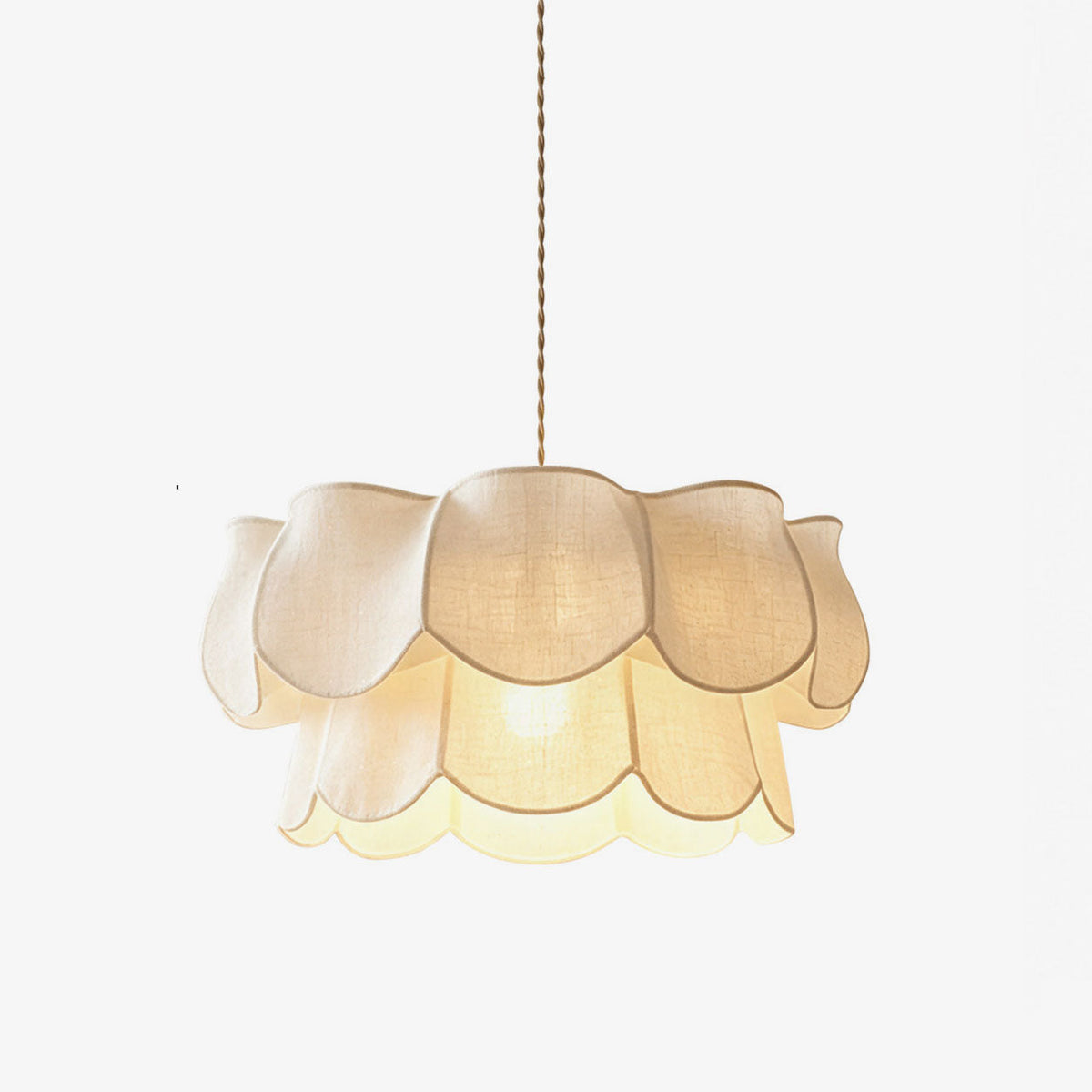 Camellia Fabric Pendant Lamp