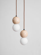 Camille Travertine Pendant Light