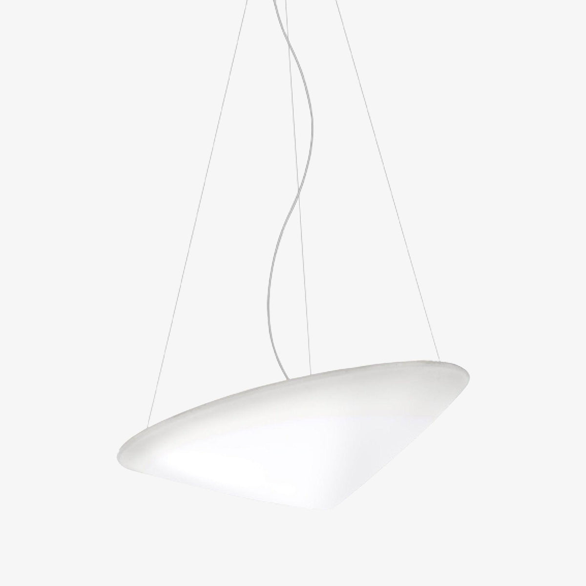 Cao Mao Pendant Light ∅ 20.5″ x H 9.1″ / Dia 52cm x H 23cm / White Pendant light