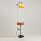 Caramel Arch Floor Lamp ∅ 13.4″ x H 66.9″ / Dia 34cm x H 170cm / Caramel & Black / US Plug Floor lamp