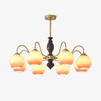 Caramel Orb Chandelier Chandelier