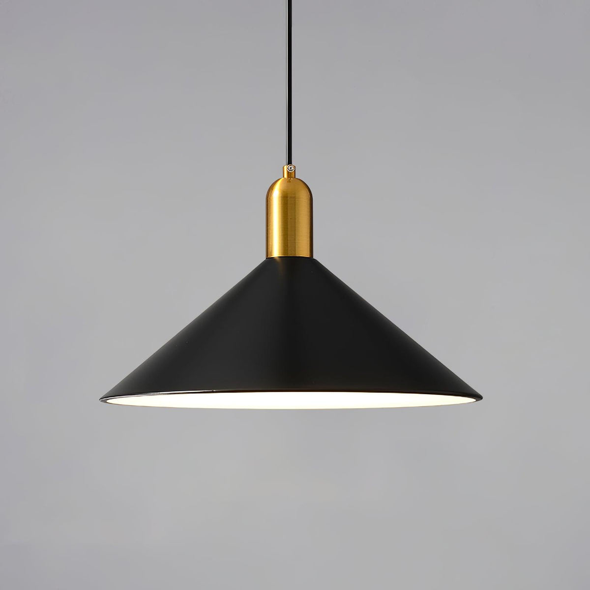 Carins Pendant Lamp ∅ 13.7″ x H 9.8″/ Dia 35cm x H 25cm / Black Pendant light