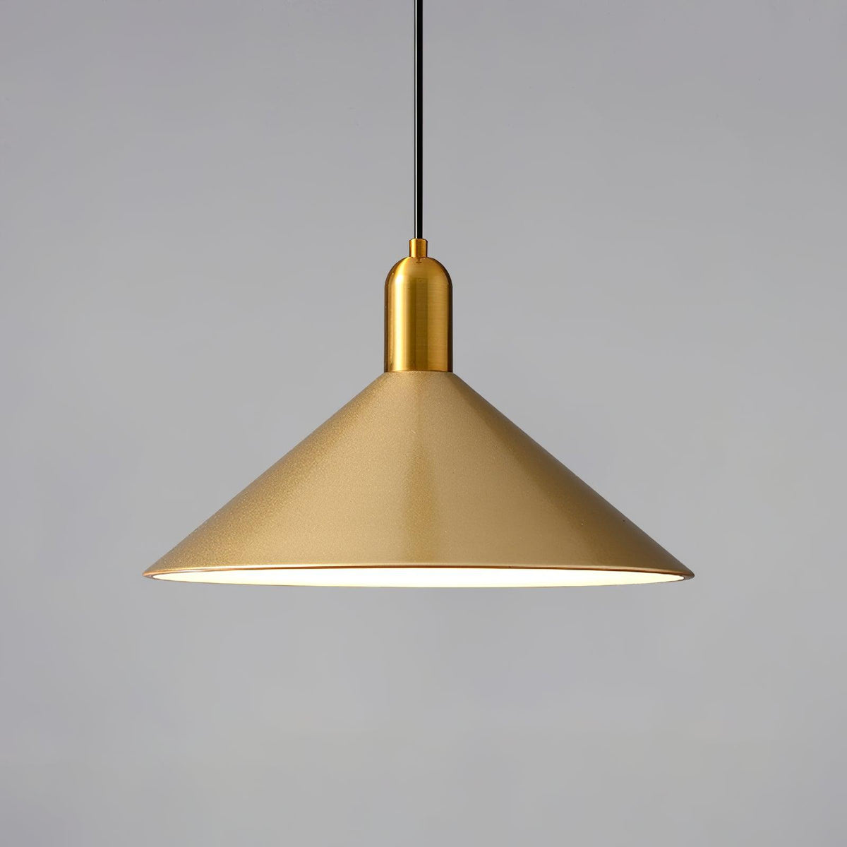 Carins Pendant Lamp ∅ 13.7″ x H 9.8″/ Dia 35cm x H 25cm / Gold Pendant light