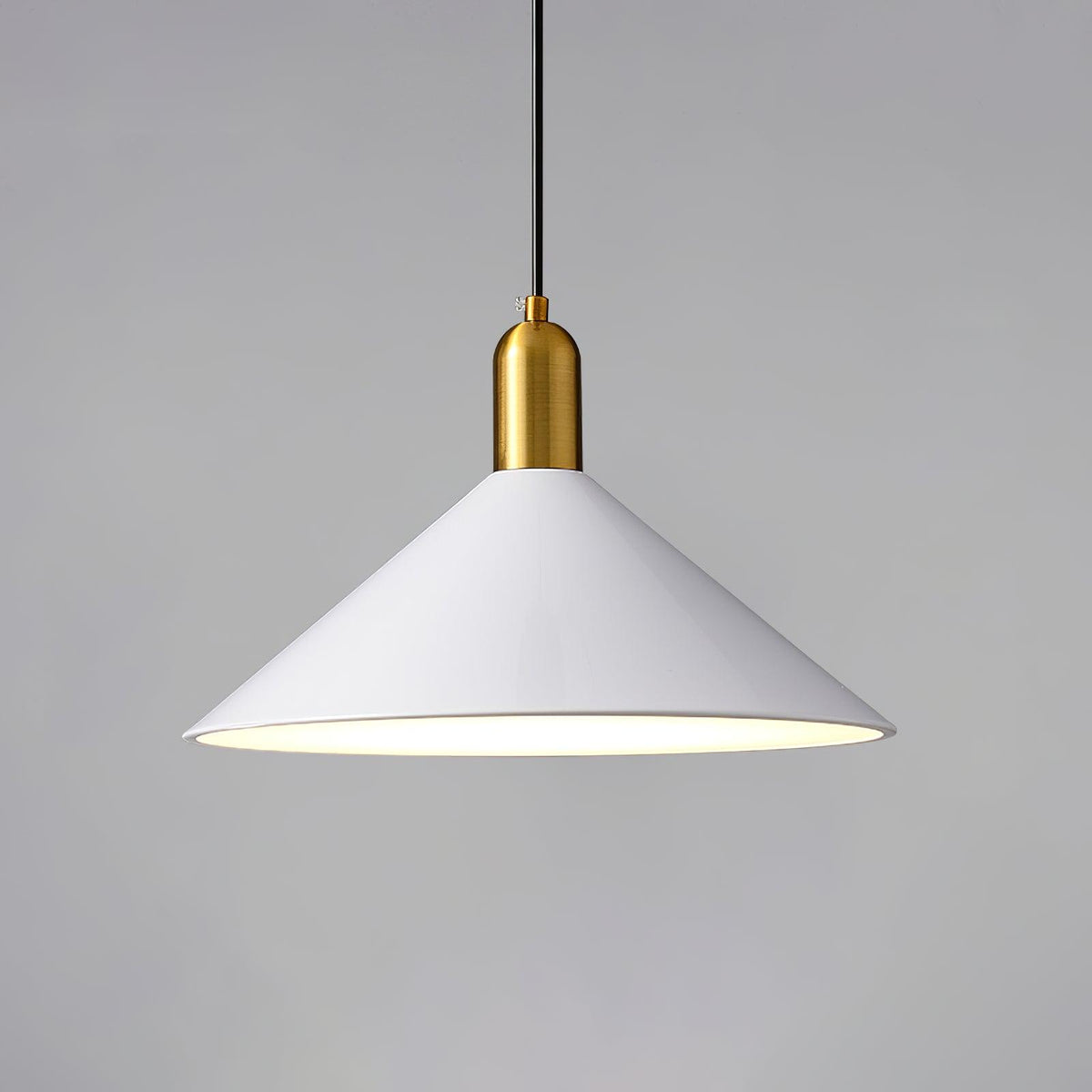 Carins Pendant Lamp ∅ 13.7″ x H 9.8″/ Dia 35cm x H 25cm / White Pendant light