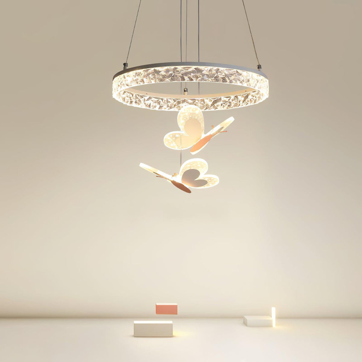Cartoon Butterfly Acrylic Pendant Lamp Pendant light