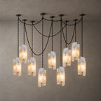 Cascading Chain Cluster Chandelier
