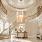 Cascara Shell Chandelier