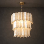 Cascara Shell Chandelier