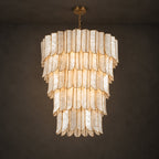 Cascara Shell Chandelier