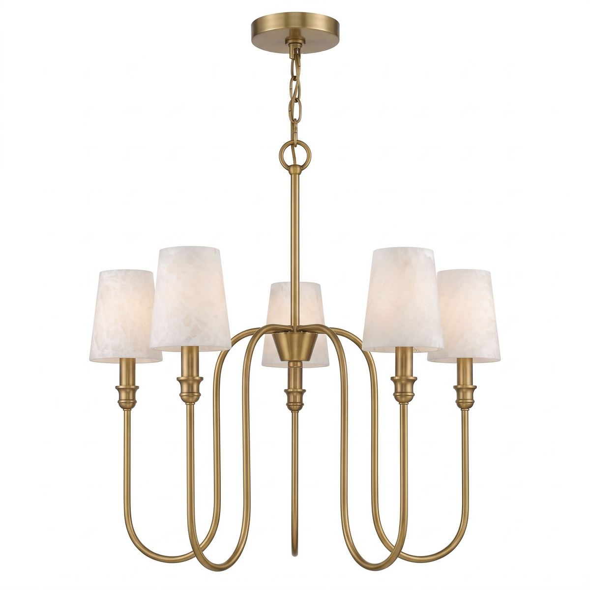 Catenary Alabaster Chandelier
