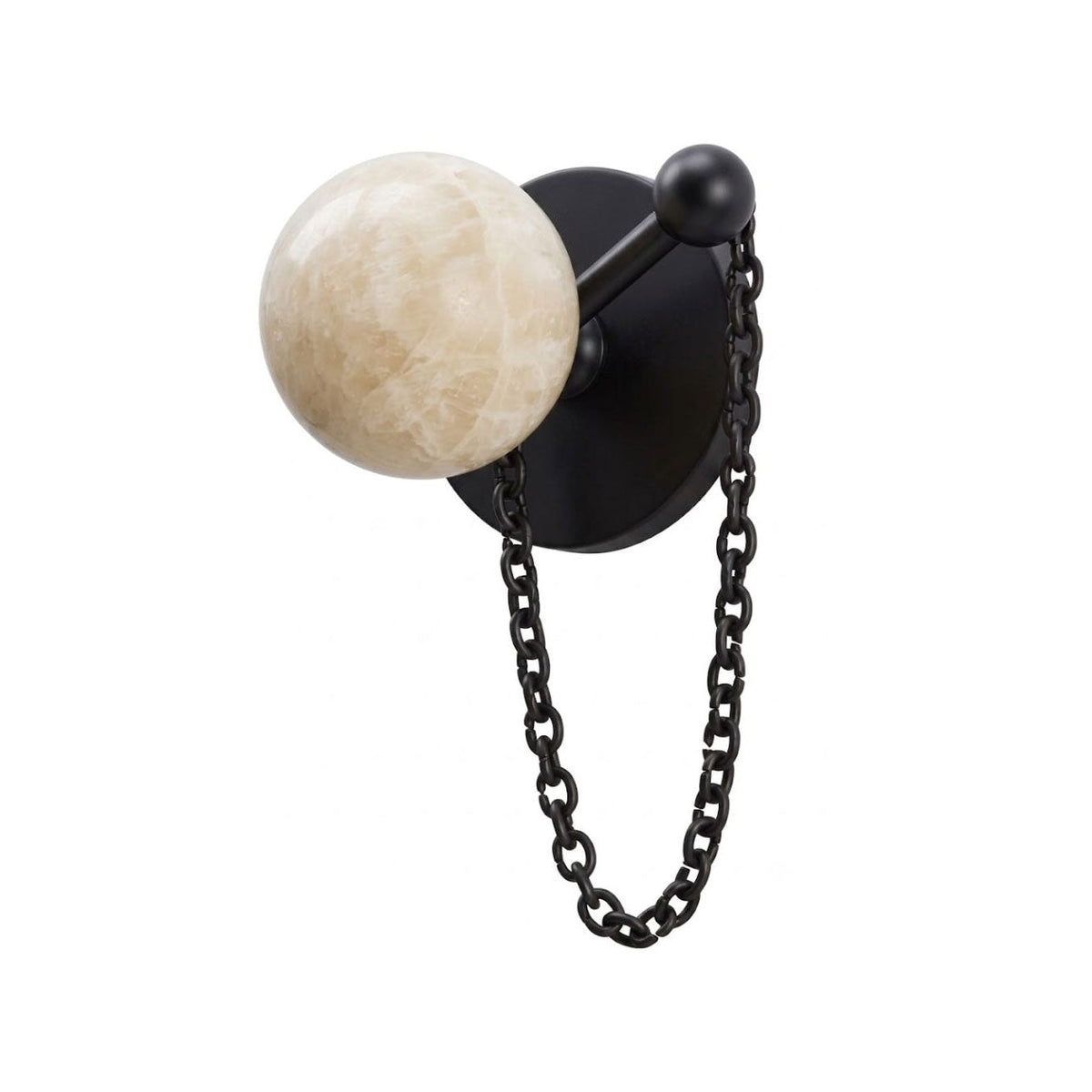 Catenelle Alabaster Chain Wall Sconce