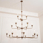 Thousand Brass Chandelier chandelier