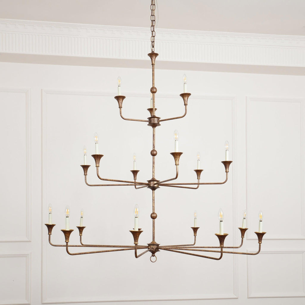 Thousand Brass Chandelier chandelier