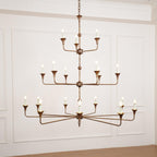 Thousand Brass Chandelier chandelier