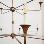 Thousand Brass Chandelier chandelier
