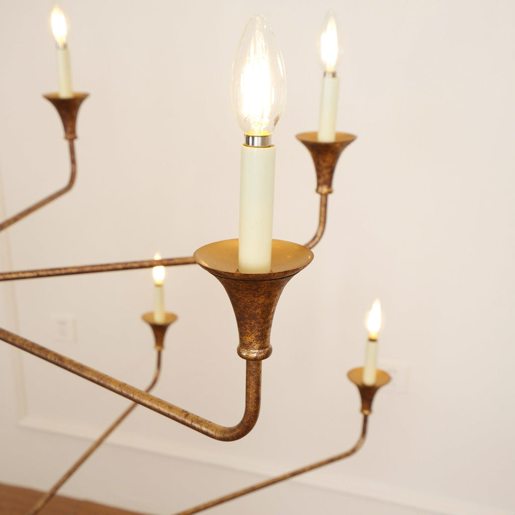 Thousand Brass Chandelier chandelier