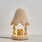 Cedar Table Lamp ∅ 7.9″ x H 13.8″ / Dia 20cm x H 35cm / Beige / US Plug Table lamp