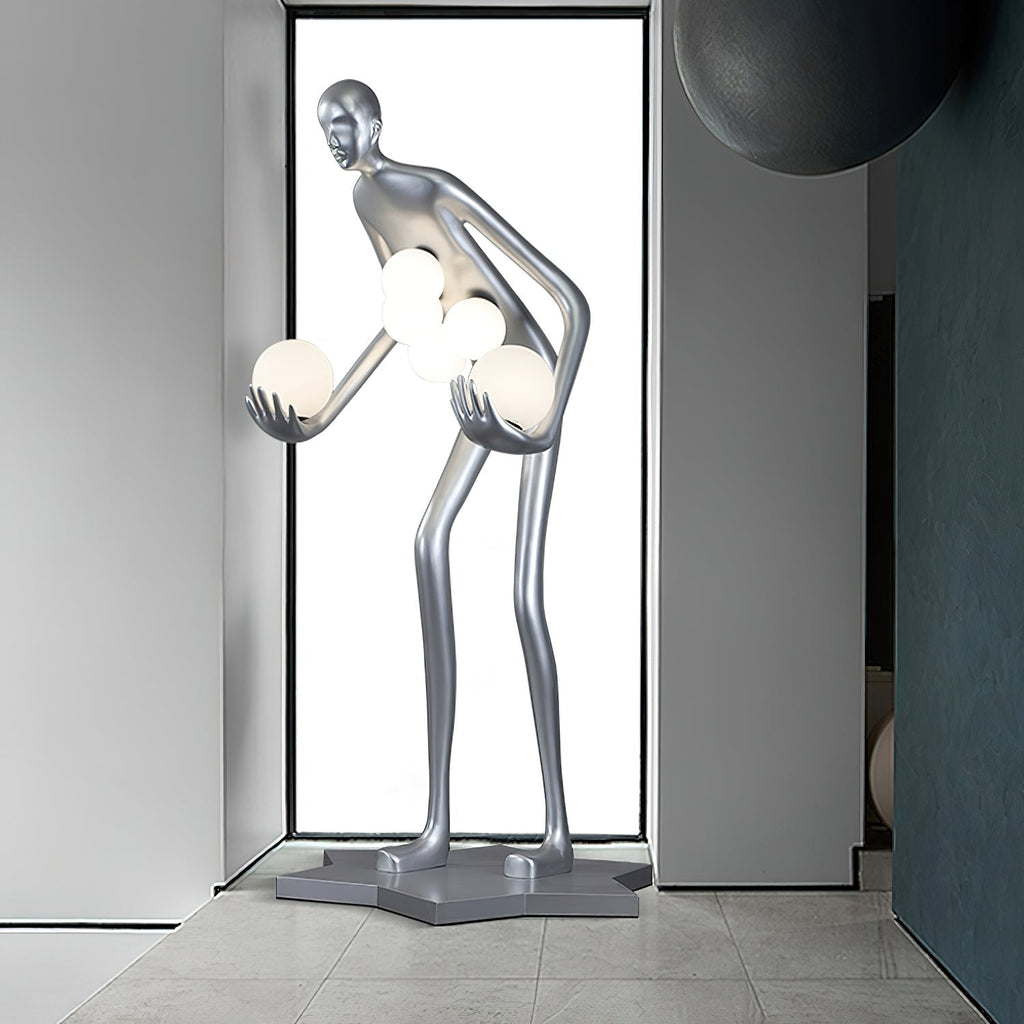 Celestial Guardian Sculpture Floor Lamp Floor lamp