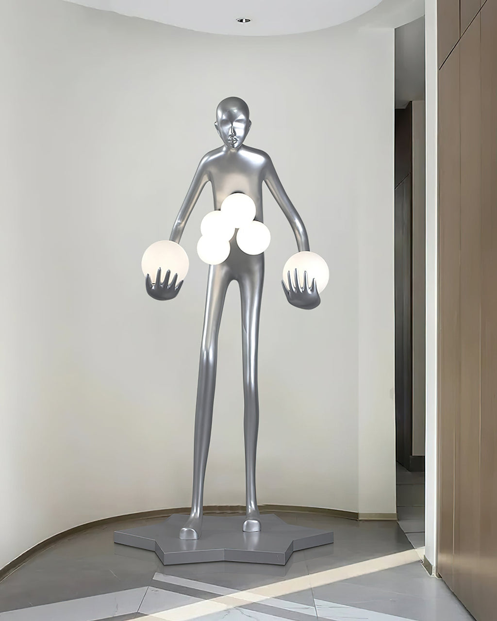 Celestial Guardian Sculpture Floor Lamp Floor lamp