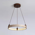 Celestial Orbit Travertine Chandelier