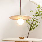 Celestial Travertine Pendant Light