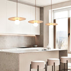 Celestial Travertine Pendant Light