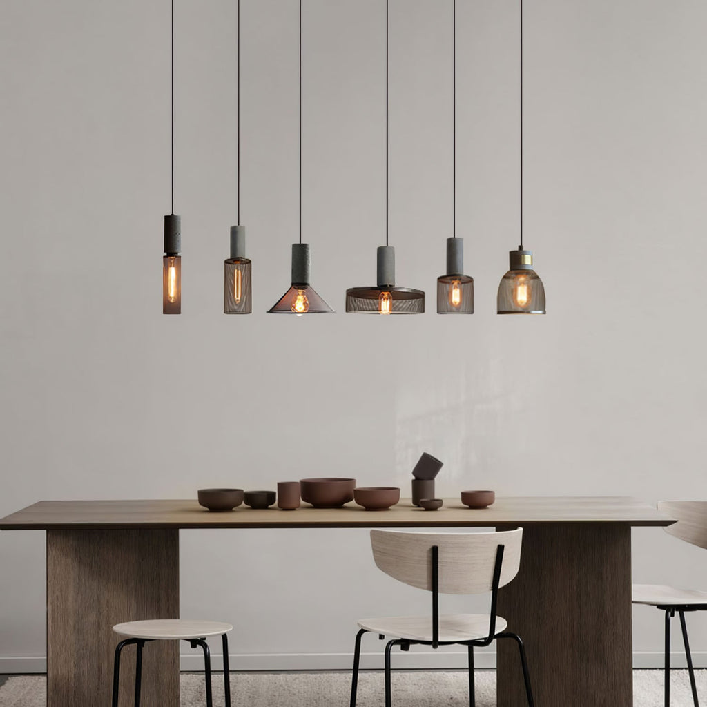 Cement Mesh Pendant Light pendant Lamp