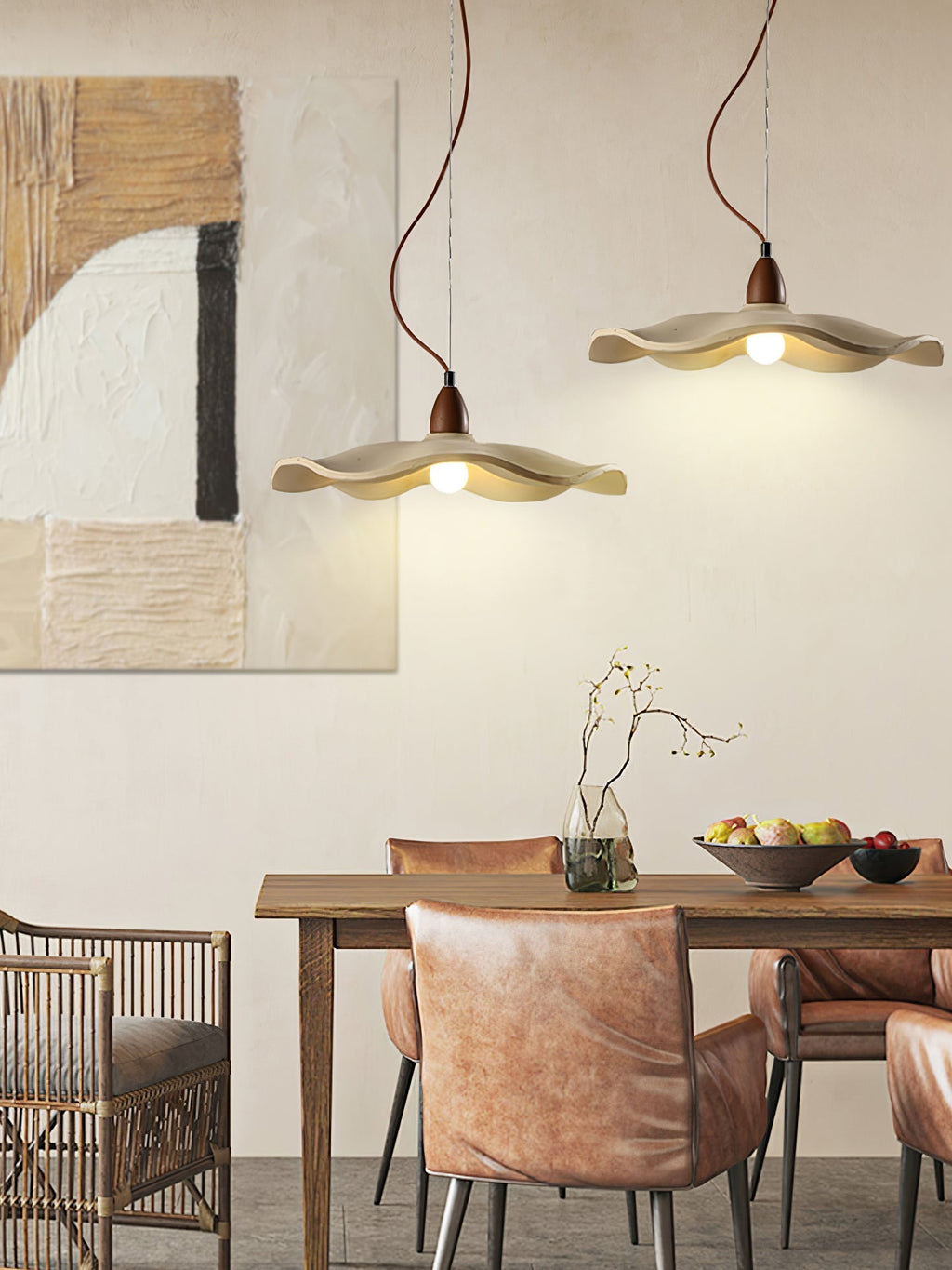 Cement Wave Pendant Light pendant Lamp
