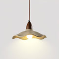 Cement Wave Pendant Light ? 9.8″ x H 5.9″ / Cement Grey pendant Lamp