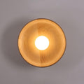Centric Wall Lamp ? 11″ x H 11″ / Dia 28cm x H 28cm / Wood color Wall lamp