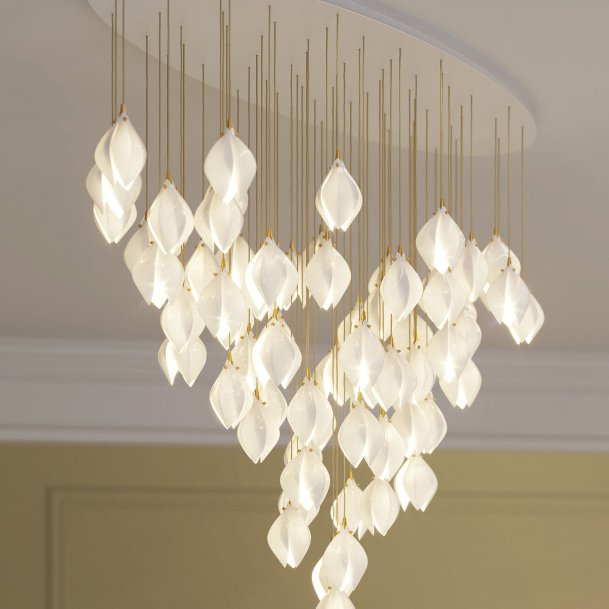 Ceramic Flower Pendant Light Pendant light