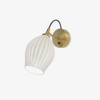 Ceramic Ribbed Wall light Wall lamp