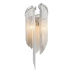 Chain Tassel Wall Lamp ∅ 9.1″ x H 23.6″ / Dia 23cm x H 60cm / Silver Wall lamp