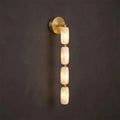 Chaplet Beaded Alabaster Wall Sconce