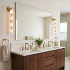 Chaplet Beaded Alabaster Wall Sconce