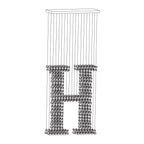 Charcoal Chandeliers H L 39.4″ x W 13.8″ x H 98.4″ / L100cm x W 35cm x H 250cm / Black / Warm Light Chandelier