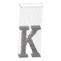Charcoal Chandeliers K L 39.4″ x W 13.8″ x H 98.4″ / L100cm x W 35cm x H 250cm / Black / Warm Light Chandelier