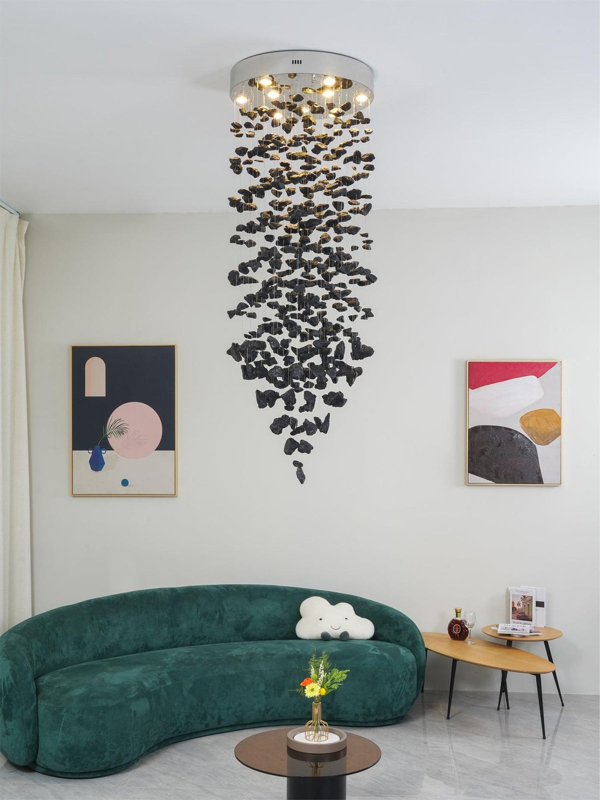 Charcoal Chandeliers M to R Chandelier