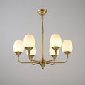 Charlie Chandelier 6 heads ∅ 29.9″ x H 21.7″ / Dia 76cm x H 55cm / Brass Chandelier