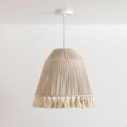 Chase Tassel Pendant Light ∅ 16.1″ x H 15.7″ / Dia 41cm x H 40cm / Beige Pendant light