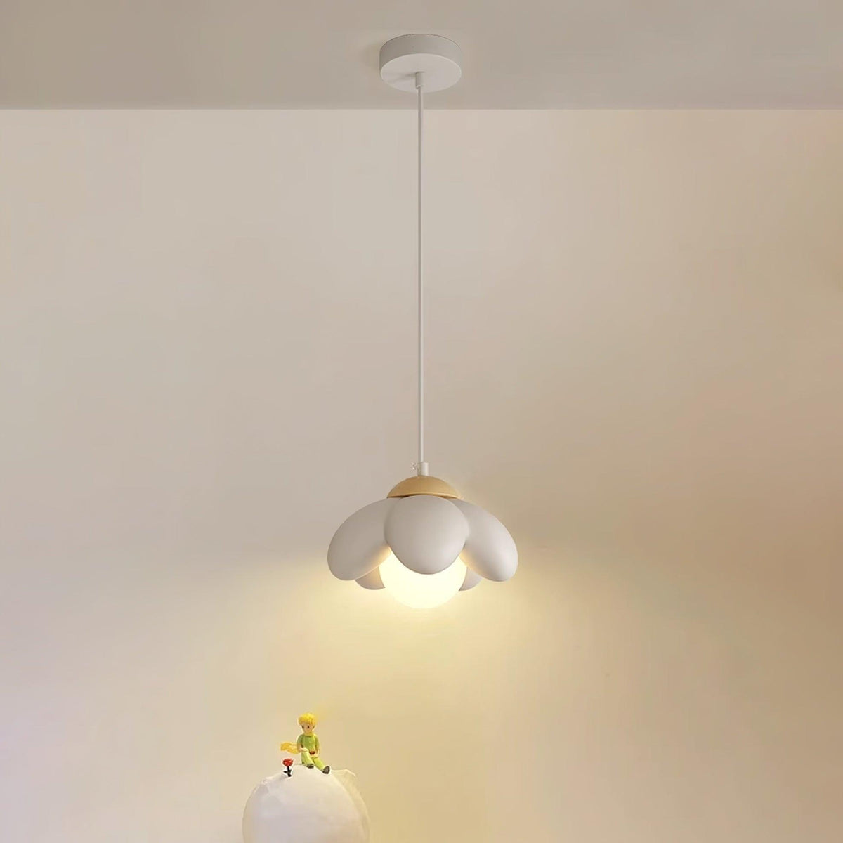 Cherry Blossom Pendant Lamp ? 6.6″ x H 5.9″/ Dia 17cm x H 15cm / White Pendant light