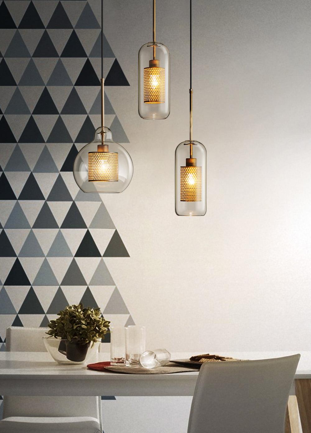 Combined Chiswick Glass Pendant Light Pendant light