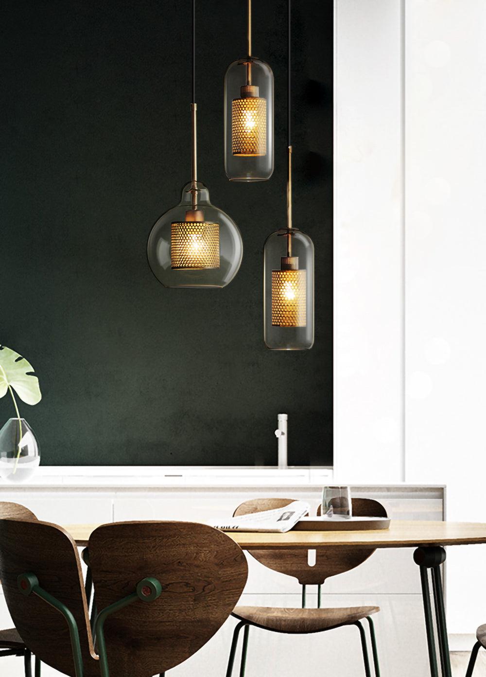 Combined Chiswick Glass Pendant Light Pendant light