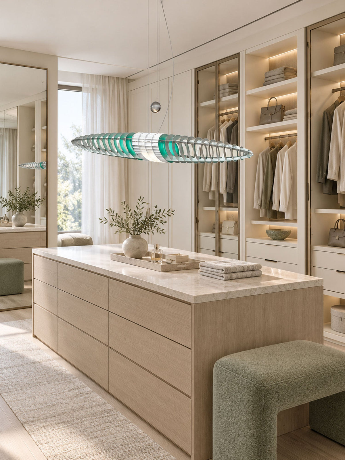 Chroma Glide Suspension Lamp