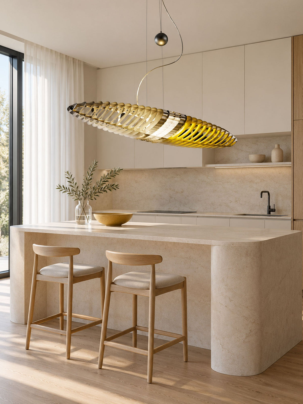Chroma Glide Suspension Lamp