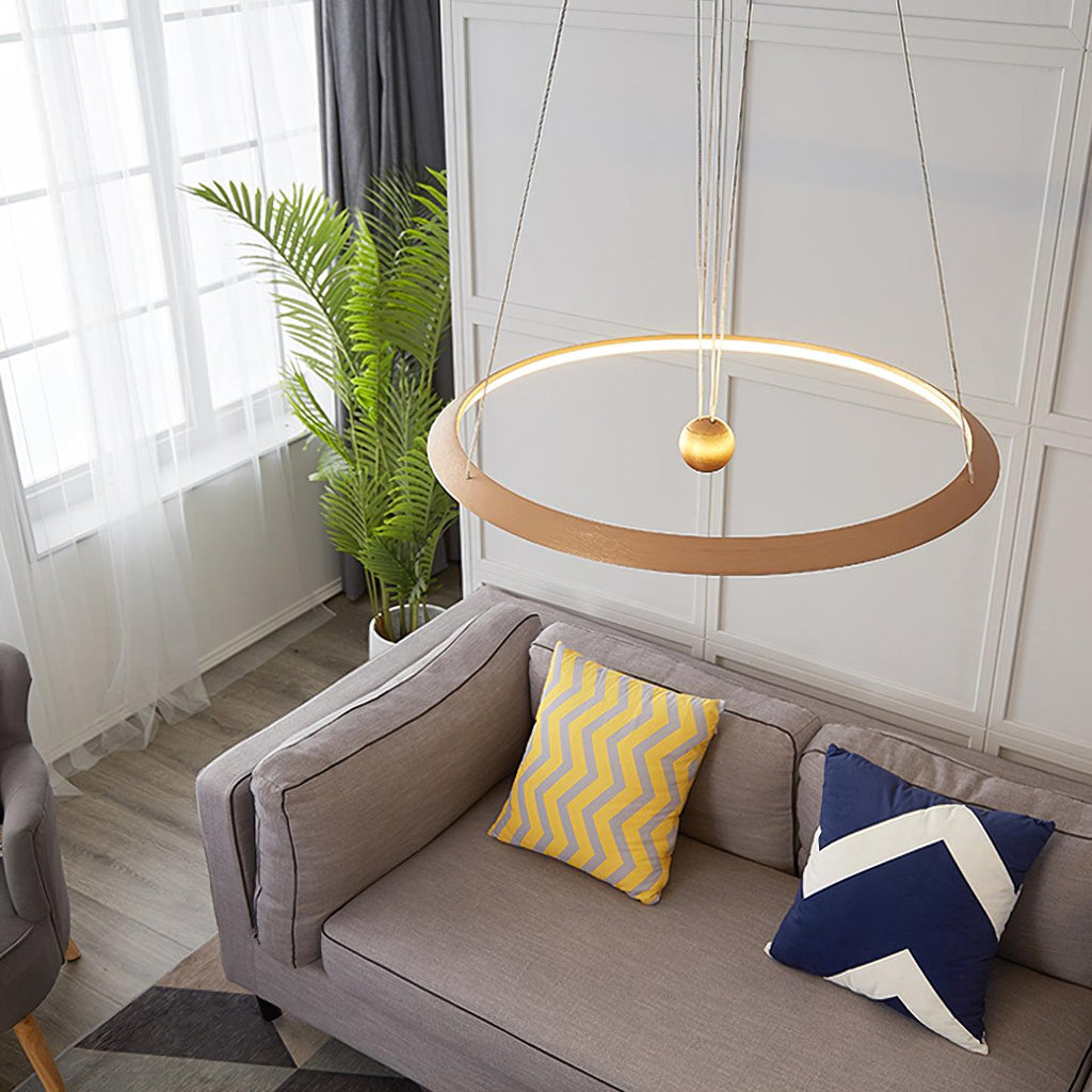Circular LED Chandelier Chandelier