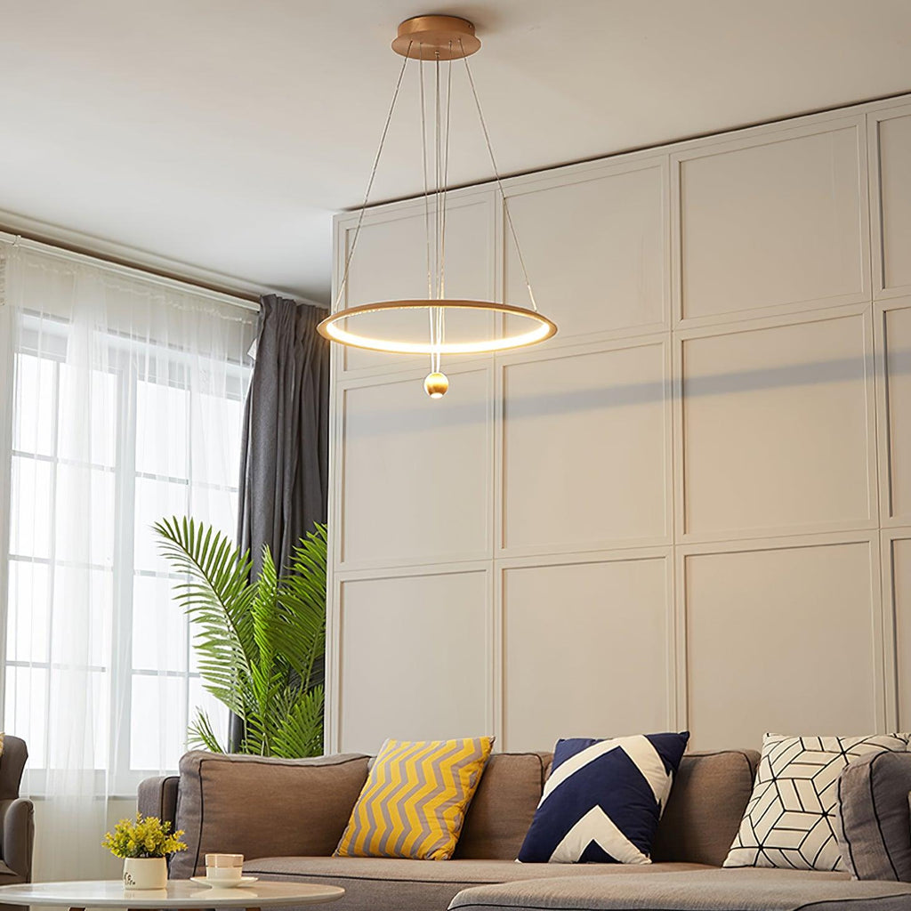 Circular LED Chandelier Chandelier