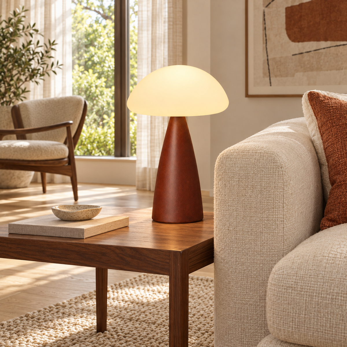 Clara Mushroom Table Lamp