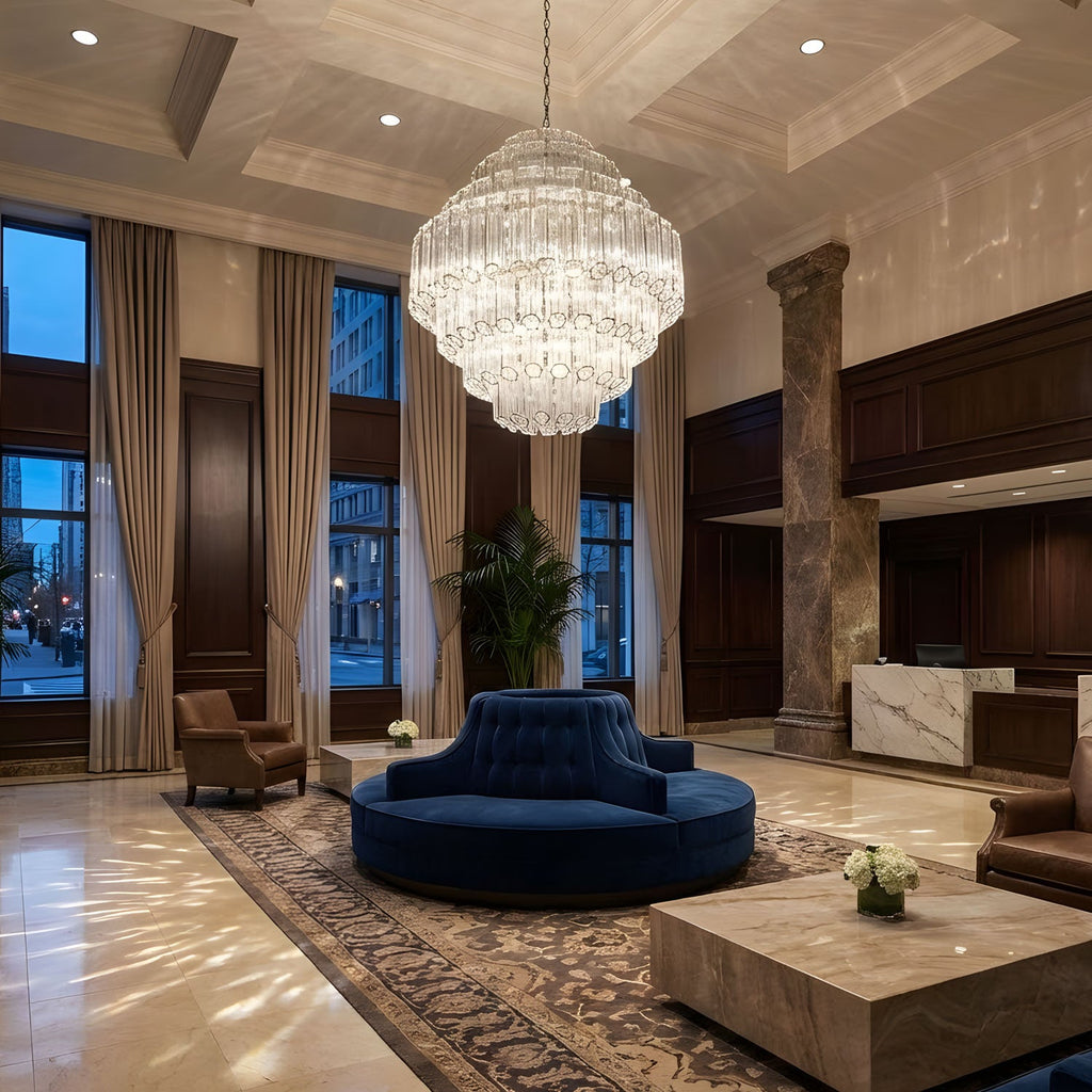 Clear Grande Palermo Chandelier