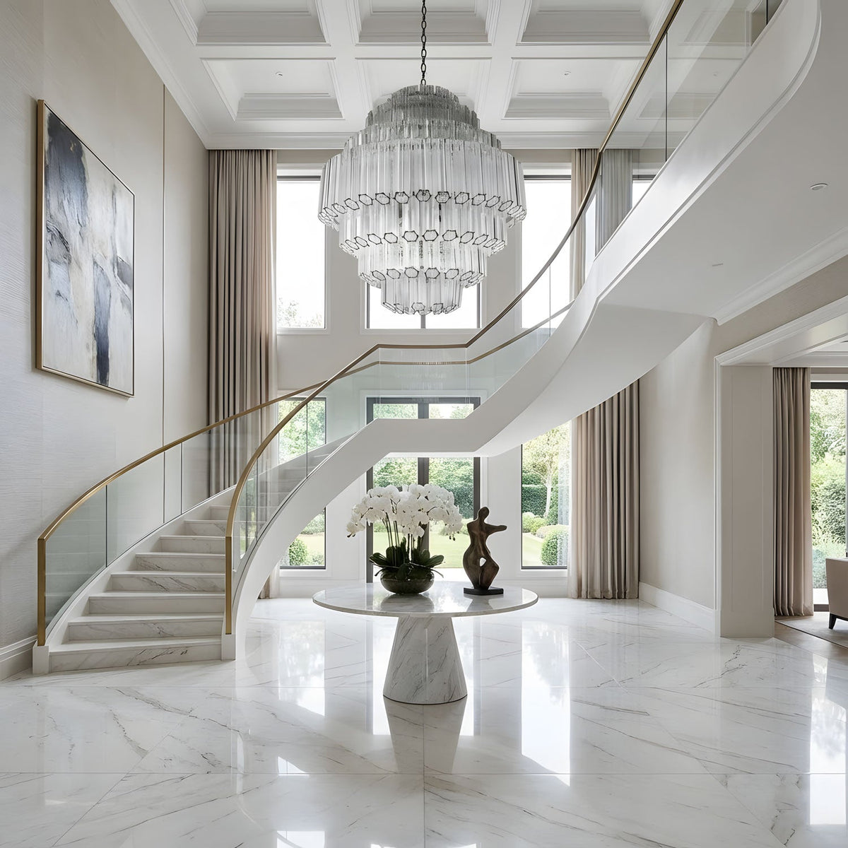 Clear Grande Palermo Chandelier